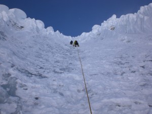 Aufstieg über Franzosenroute