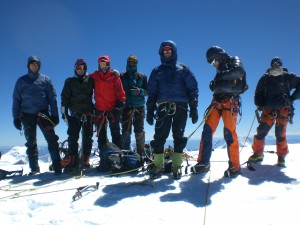 Am Gipfel des Huascaran Norte 6664m