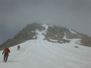 Gipfelaufbau Zuckerhütl